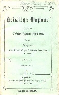 Tohtori Martti Lutherus: Kristityn Wapaus